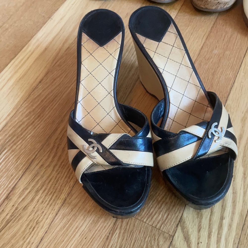 Chanel Heeled Sandals